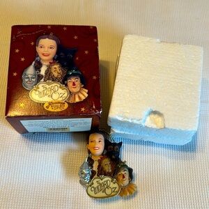 The Wizard of Oz Music Box Christmas Ornament Dorothy and Toto